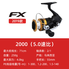 SHIMANO FX Spinnrolle für Brandungsangeln und Köderfischen