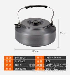 Portable Camping Kettle for Outdoor Tea Brewing