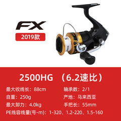 SHIMANO FX Spinnrolle für Brandungsangeln und Köderfischen
