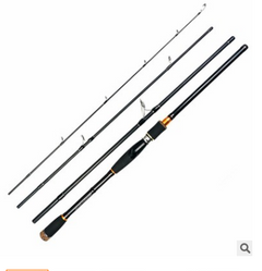 Portable Multi-Section Carbon Fishing Rod for Casting